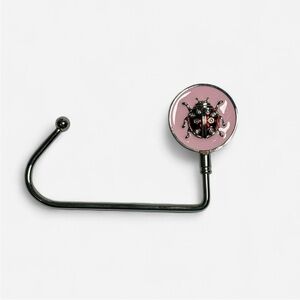 Pink Ladybug Bag Holder